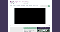 Desktop Screenshot of highwaydeliveranceministries.org